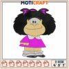 Girl Embroidery Design 4x5x7 Inch