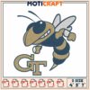 Georgia Tech Buzz Embroidery Design 3 Sizes