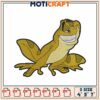 Frog Prince Embroidery Design 3 Sizes