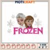 Frozen Embroidery Design 4x5x7 Inch