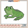 Frog Embroidery Design 4x5x7 Inch