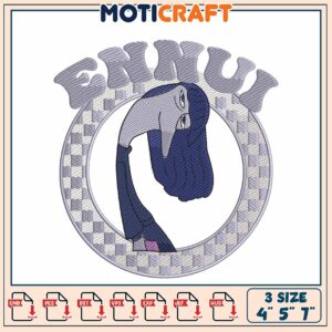 Ennui Embroidery Design - 3 Sizes