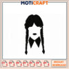 Wednesday Addams Embroidery Design