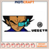 Vegeta Embroidery Design Instant Download for Fans Online