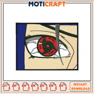 Unique Eye Embroidery Design Instant Download for Crafts