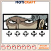 Unique Embroidery Design of Intense Character Face Download
