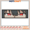 Unique Embroidery Design of Intense Red Eyes Download Now