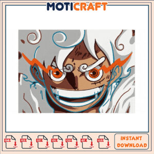 Unique Embroidery Design for Instant Download Smiling Face