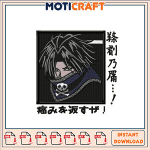 Unique Embroidery Design Download for Anime Fan Art Style
