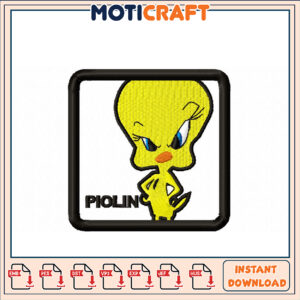 Tweety Bird Embroidery Design Instant Download