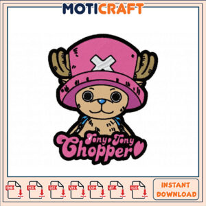 Tony Tony Chopper Embroidery Design
