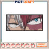 Todoroki Embroidery Design Instant Download