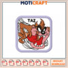Tazmanian Devil Embroidery Design