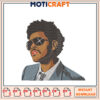 The Weeknd Embroidery Design Instant Download