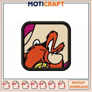 Taz Embroidery Design Instant Download