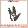 Spock Vulcan Hand Embroidery Design Instant Download
