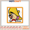 Speedy Gonzales Embroidery Design Instant Download