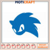 Sonic the Hedgehog Embroidery Design Instant Download File