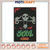 Soul King Skull Embroidery Design