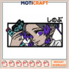 Shinobu Kocho Embroidery Design Instant Download