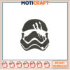 Scratched Stormtrooper Embroidery Design 1 Scratched Stormtrooper Embroidery Design