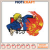 Sanji One Piece Embroidery Design Instant Download