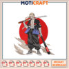 Samurai Anime Embroidery Design 2 Samurai Anime Embroidery Design