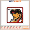 Ryu Embroidery Design Instant Download