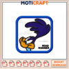 Road Runner Embroidery Design Instant Download