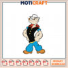 Popeye Sailor Man Embroidery Design 2 Popeye Sailor Man Embroidery Design