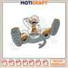 Playful Cartoon Character Embroidery Design Instant Download