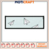 Paper Airplane Embroidery Design Instant Download