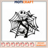 Jack Skellington Spiderweb Embroidery Design 1 Jack Skellington Spiderweb Embroidery Design