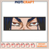 Intense Eyes Anime Embroidery Design Instant Download File