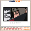 Intricate Anime Embroidery Design Instant Download Itachi