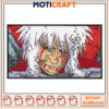 Instant Download Embroidery Design of Anime Character Art