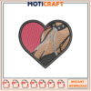 Heart Chains Embroidery Design Instant Download