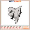 Halloween Ghost Embroidery Design