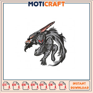 Guts Embroidery Design Instant Download
