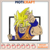 Goku Super Saiyan Embroidery Design Instant Download 2 Goku Super Saiyan Embroidery Design Instant Download
