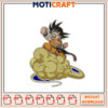 Goku Flying Nimbus Embroidery Design