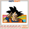 Goku Embroidery Design Instant Download for Craft Projects