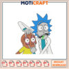 Funny Rick and Morty Embroidery Design Instant Download File 2 Funny Rick and Morty Embroidery Design Instant Download File