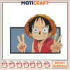 Fun One Piece Embroidery Design for Instant Download 53 Characters