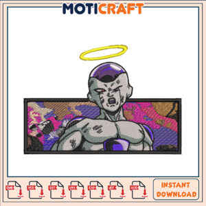 Frieza Angel Embroidery Design