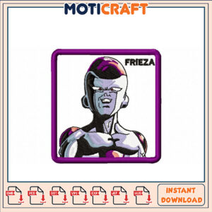 Frieza Embroidery Design Instant Download