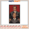 Embroidery Design Godfather Portrait