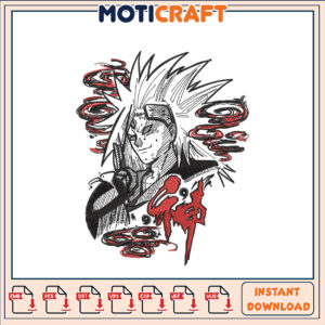 Embroidery Design Download Anime Character Art for Crafts