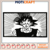 Embroidered Design of Iconic Anime Character Instant Download
