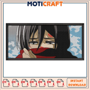 Embroidered Anime Design Download for Unique Craft Projects